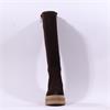 Marco Moreo Stockholm Side Zip Knee High - Brown Suede
